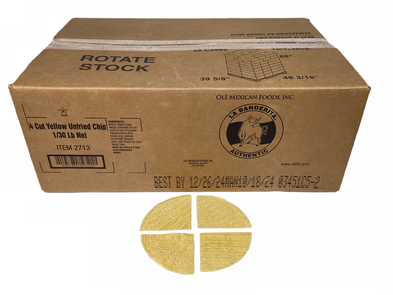 Corn Chips Yellow 32lb (Banderita) 2713
