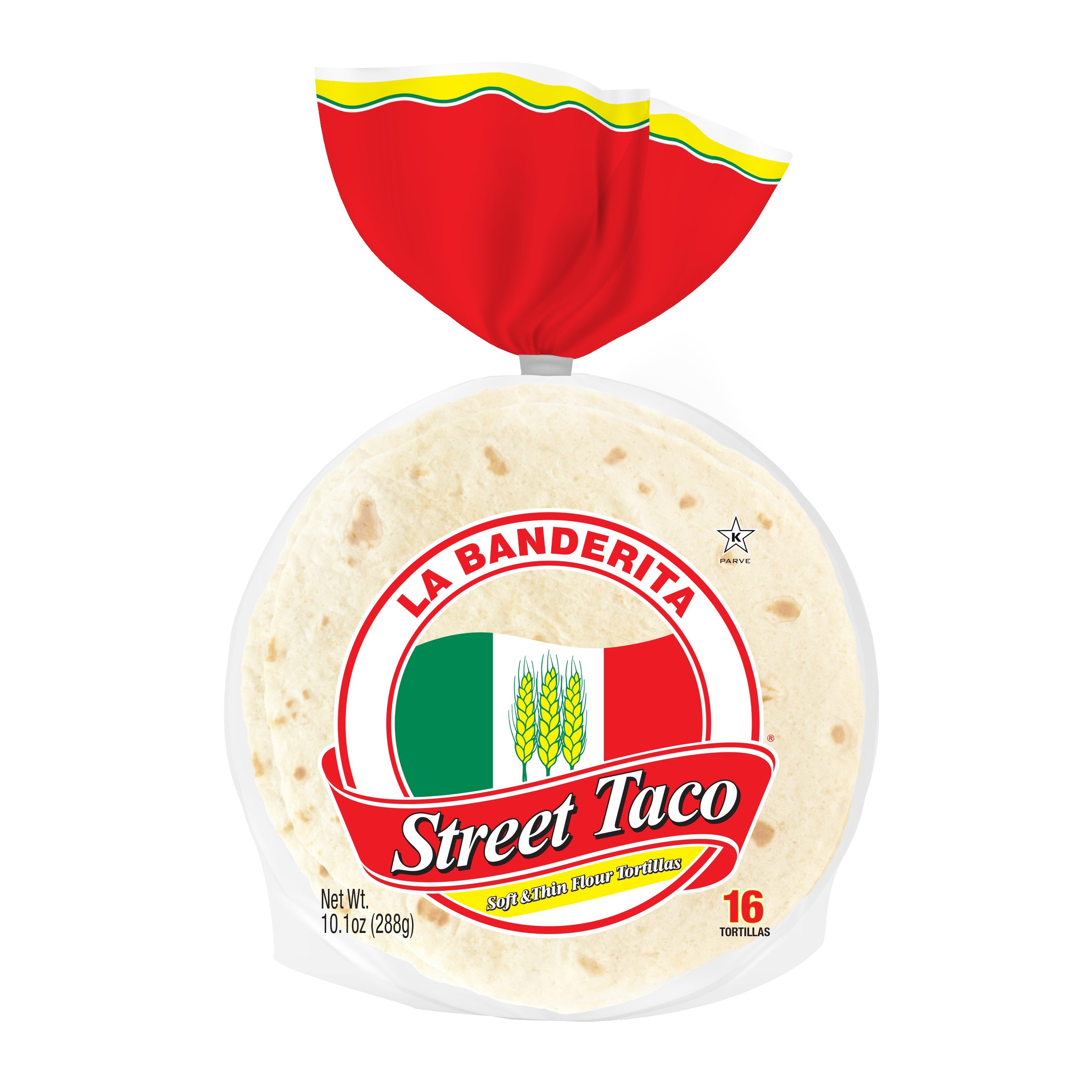 4.5" Flour Tortilla 16/20ct (Banderita) 0128