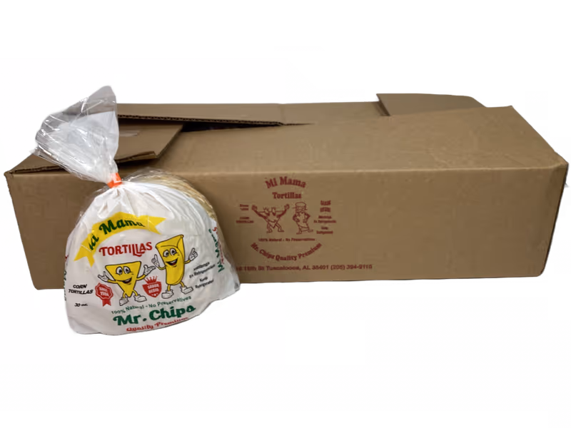 Tortilla Yellow Mesa 16/30oz (Mi Mama)