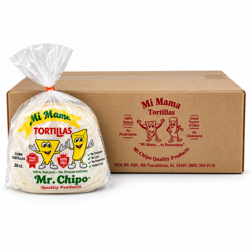 Tortilla Yellow Mesa 16/30oz (Mi Mama)