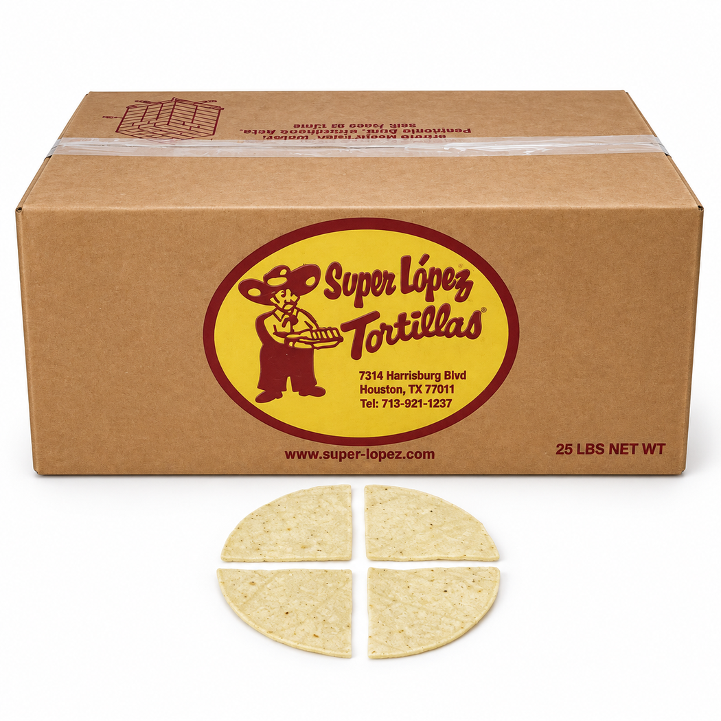 White Chips 25lb (161) Super Lopez