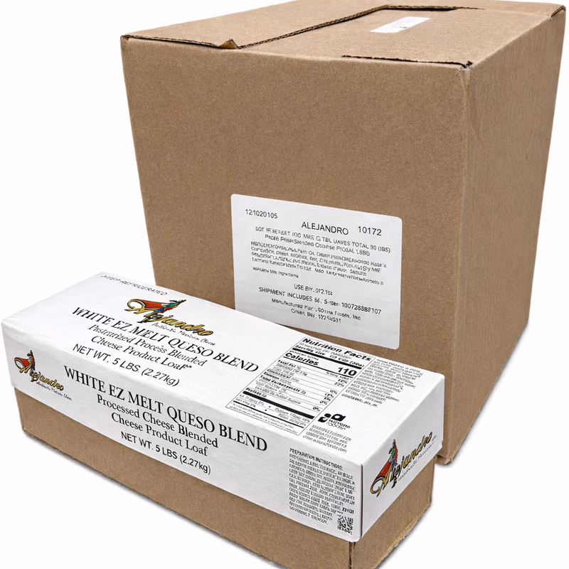 Cheese, Queso Blanco Blend 9//10 6/5lb (Alejandro)