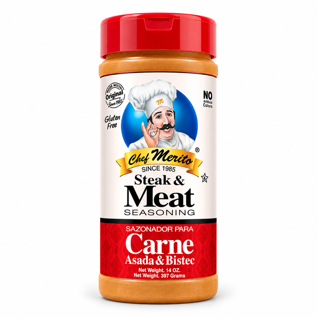 Chef Merito Meat Seasoning 12/14oz