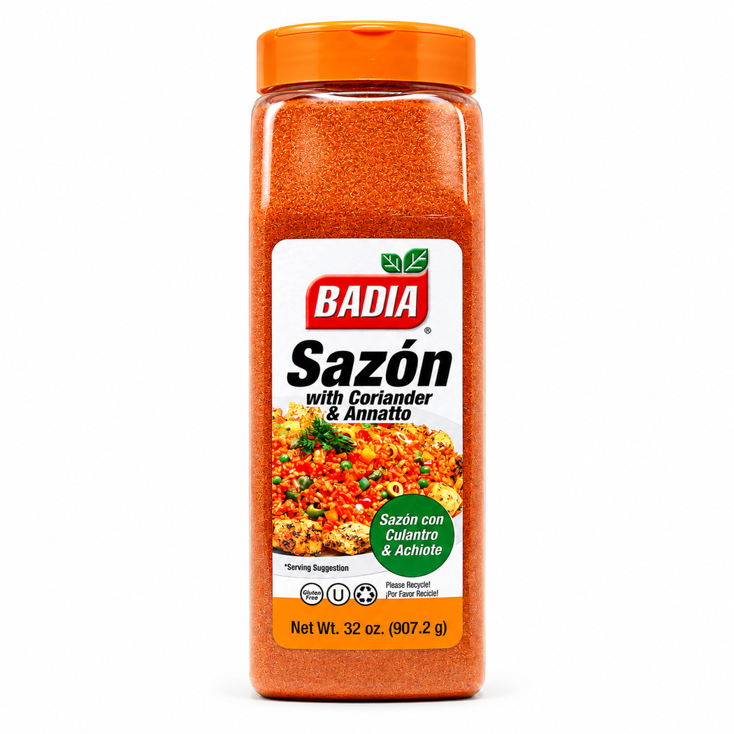Sazon with Coriander & Annotto 6/32oz(Badia)