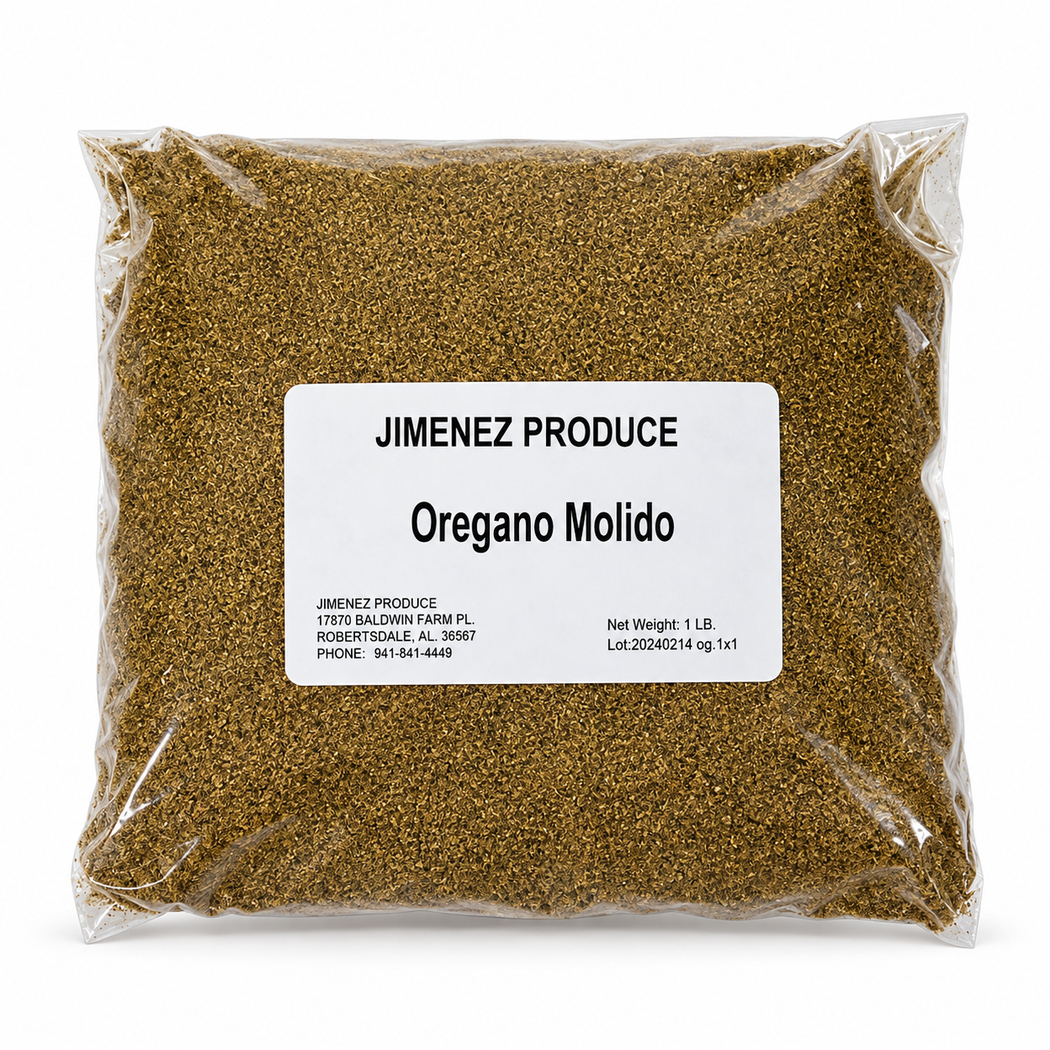 Oregano Ground/Molido 1lb