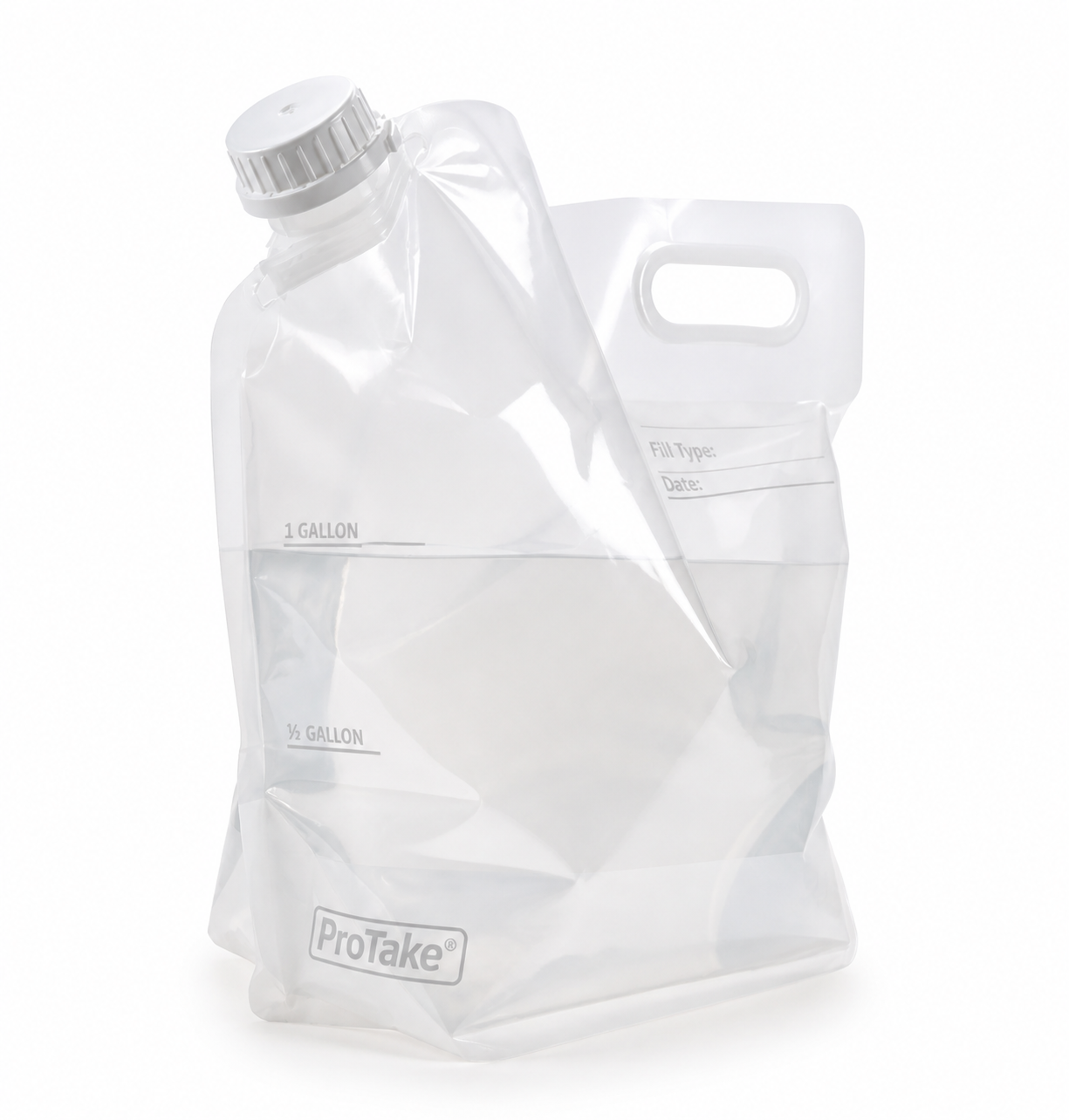 Bag, Drink Bag Plastic 1-gal w/ Twist Cap 50ct