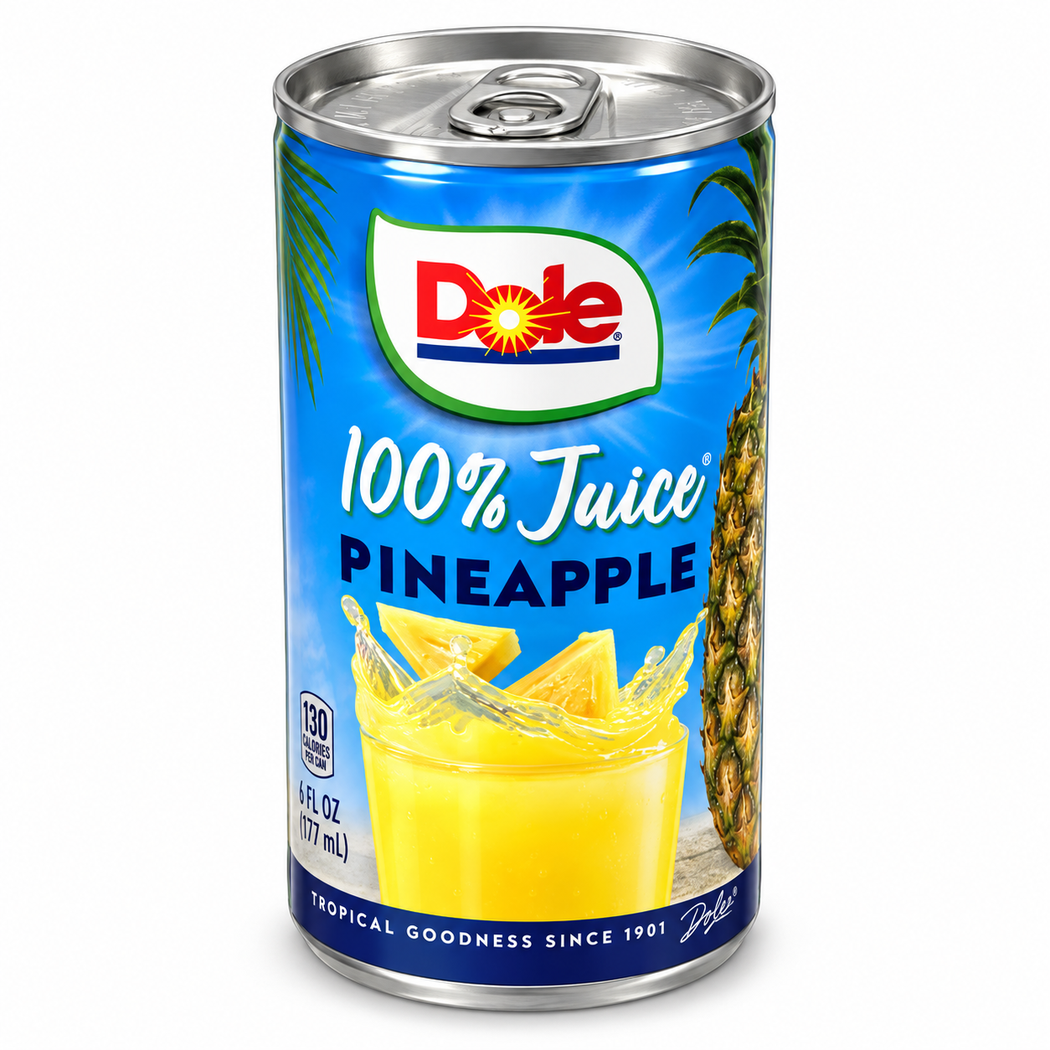 Juice, Pineapple Small Can 48/6oz (Dole)